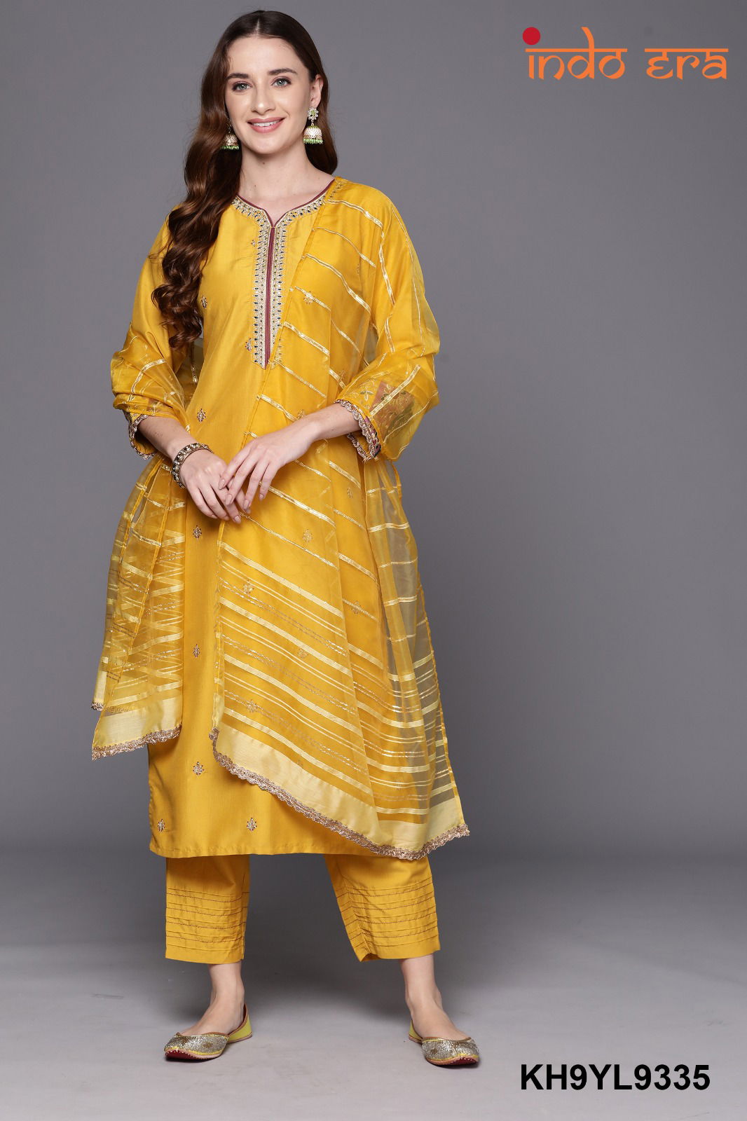 2418 Indo Era Silk Kurti With Bottom Dupatta Wholesale market In Surat With Price